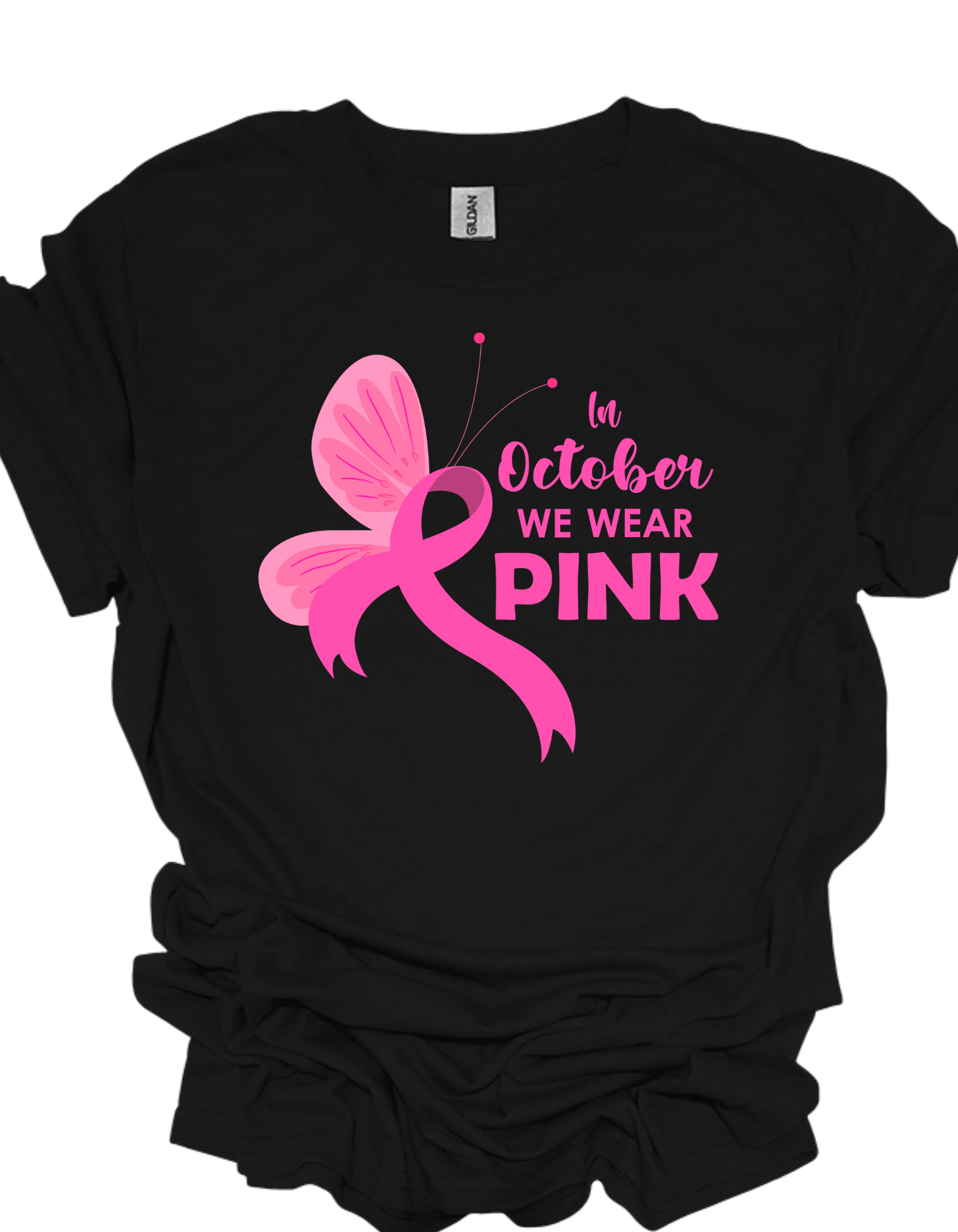 Breast Cancer Awareness Butterfly