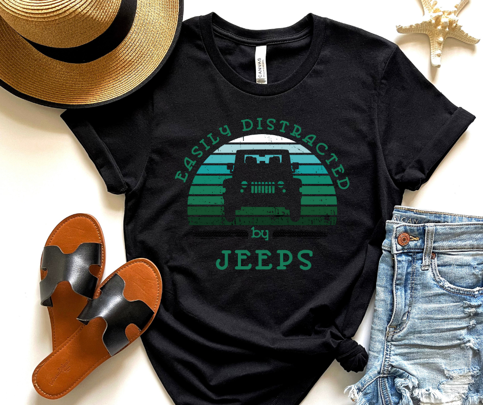 Distracted By Jeeps Green