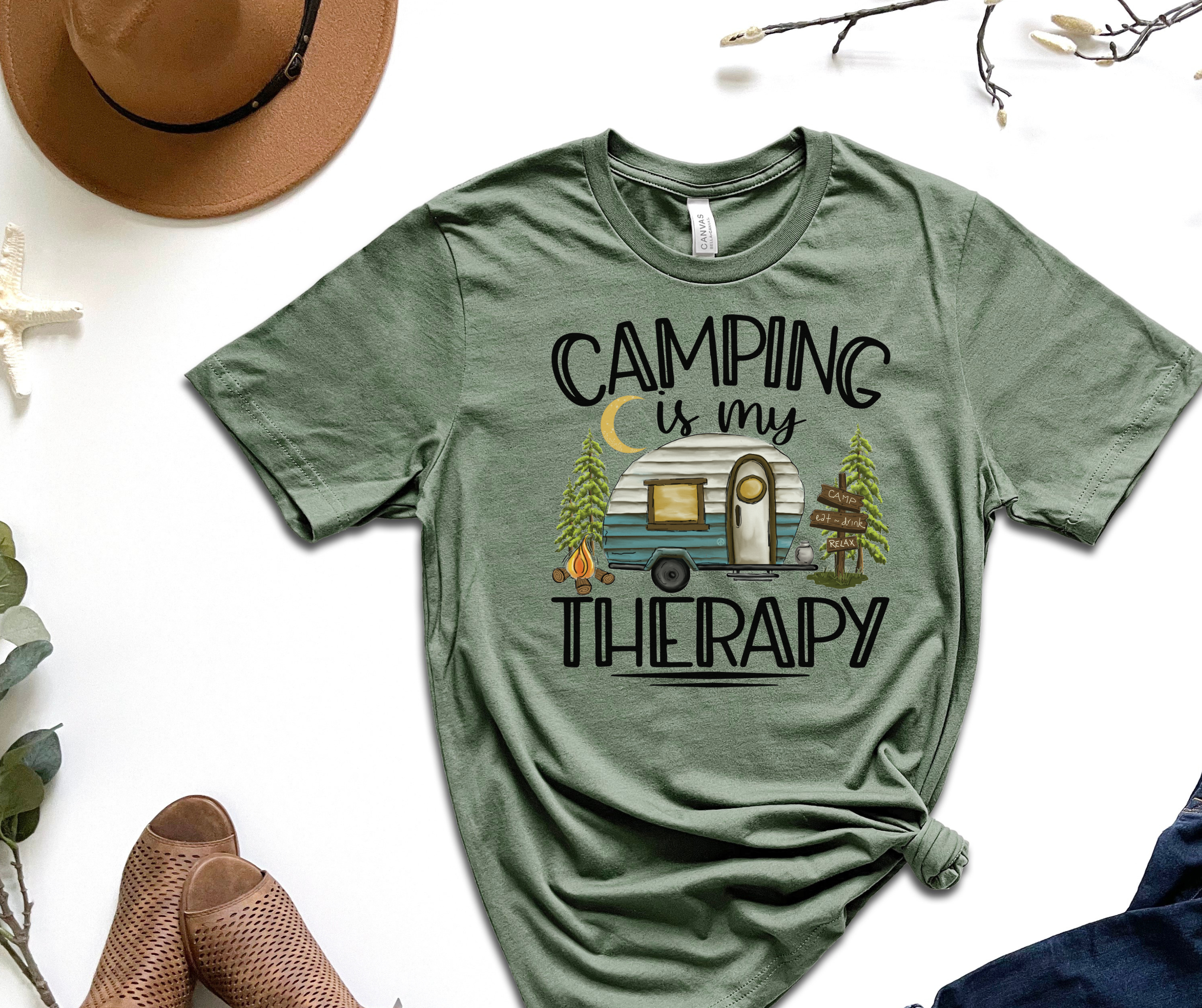 Camping Is My Therapy